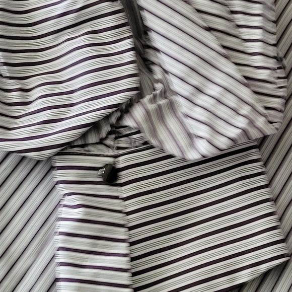 Revolve Petersyn Lara Stripe One Shoulder Blouse Size Large - Picture 6 of 10